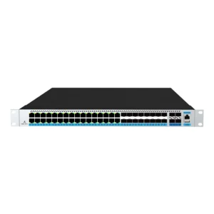 TEK-IN4T16S32GM-L3, 10G L3 Managed Industrial Switch 4 port 10G SFP+ 16 port 1G SFP+32 port 1000Mbps RJ45, Rack-mounting, -40℃-85℃ Operating-Temp