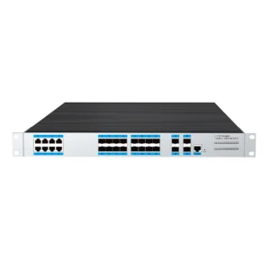 TEK-IN4T16S8GM-L3, 10G L3 Managed Industrial Switch 4 port 10G SFP+ 16 port 1G SFP+8 port 1000Mbps RJ45, Rack-mounting, -40℃-85℃ Operating-Temp