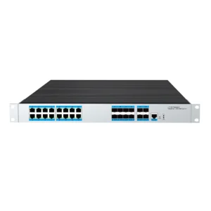 TEK-INP4T8S16GM-L3, 10G L3 Managed Industrial PoE Switch 4 port 10G SFP+ 8 port 1G SFP+16 port 1000Mbps PoE, Rack-mounting, -40℃-85℃ Operating-Temp