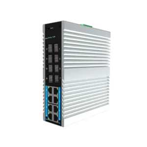 TEK-INP8G8S-M, L2 Managed 8 port 1000Mbps PoE with 8 SFP Industrial PoE Switch, DIN-Rail mounting,-40℃-85℃ Operating-Temp